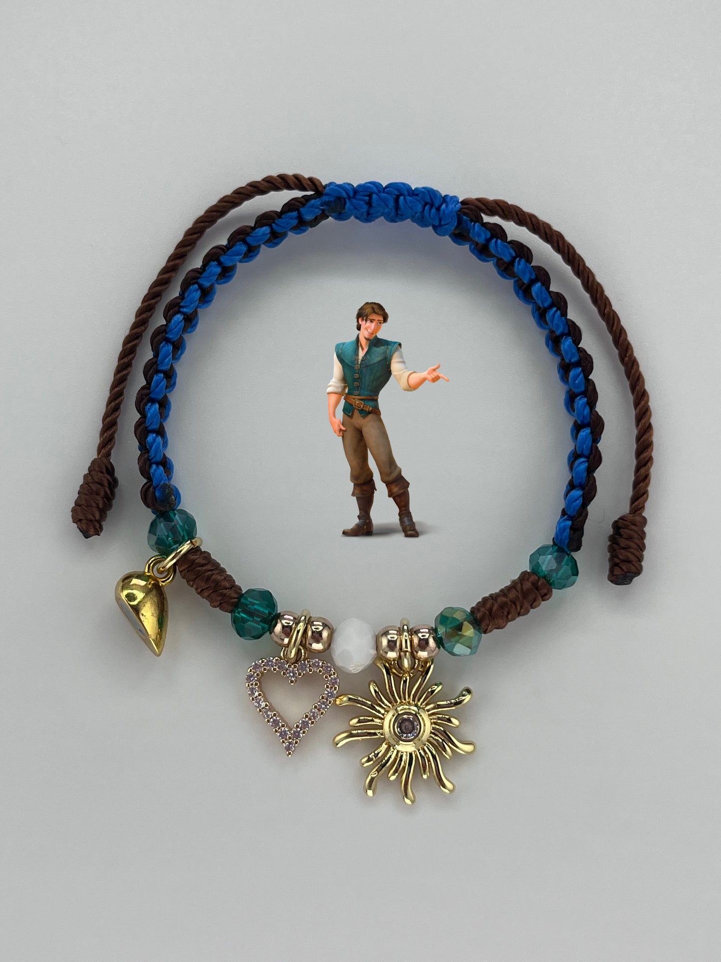 Rapunzel & Flynn Matching Bracelet (Adjustable)