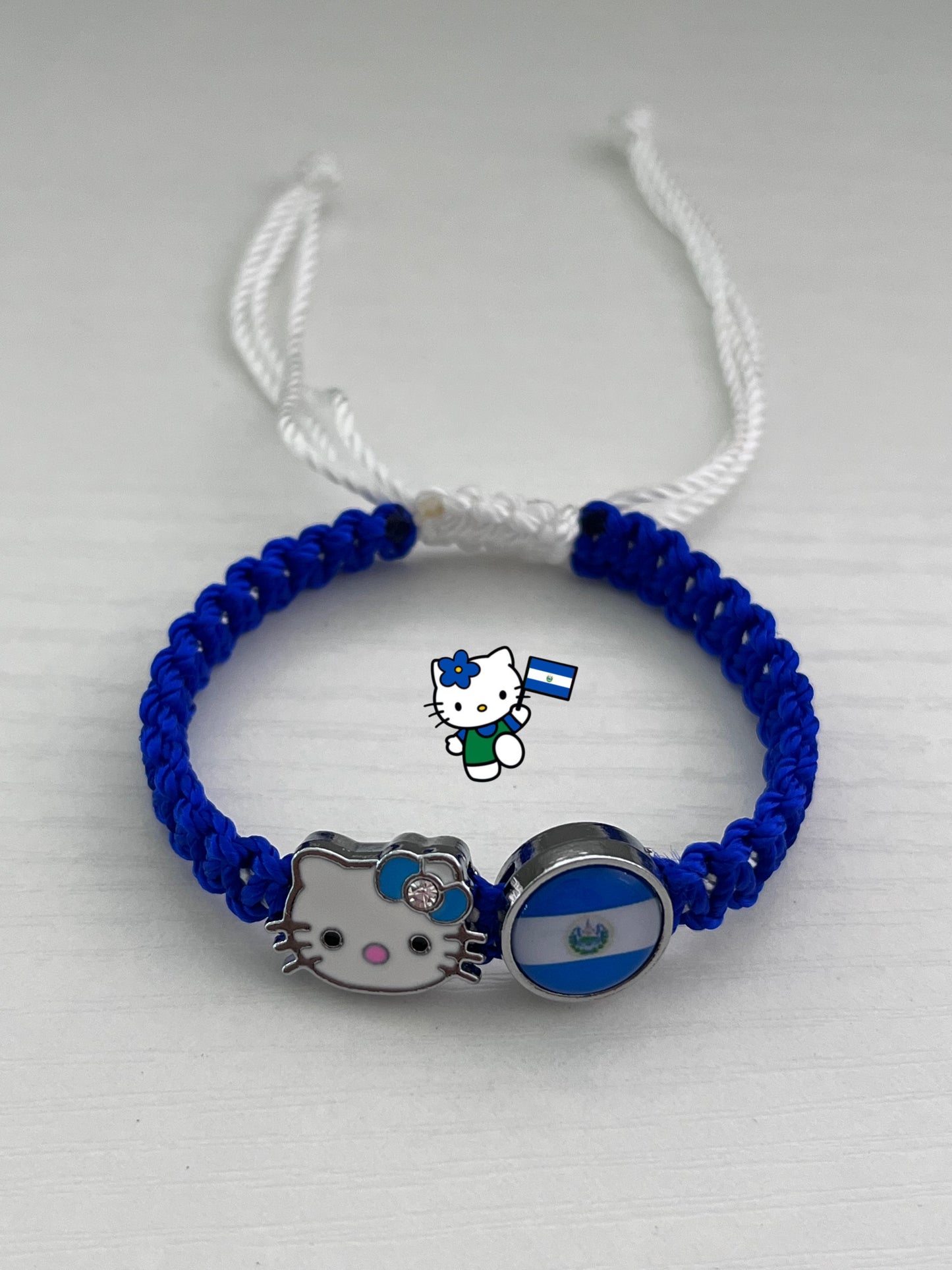 Hello Kitty Flags Bracelet (Adjustable)