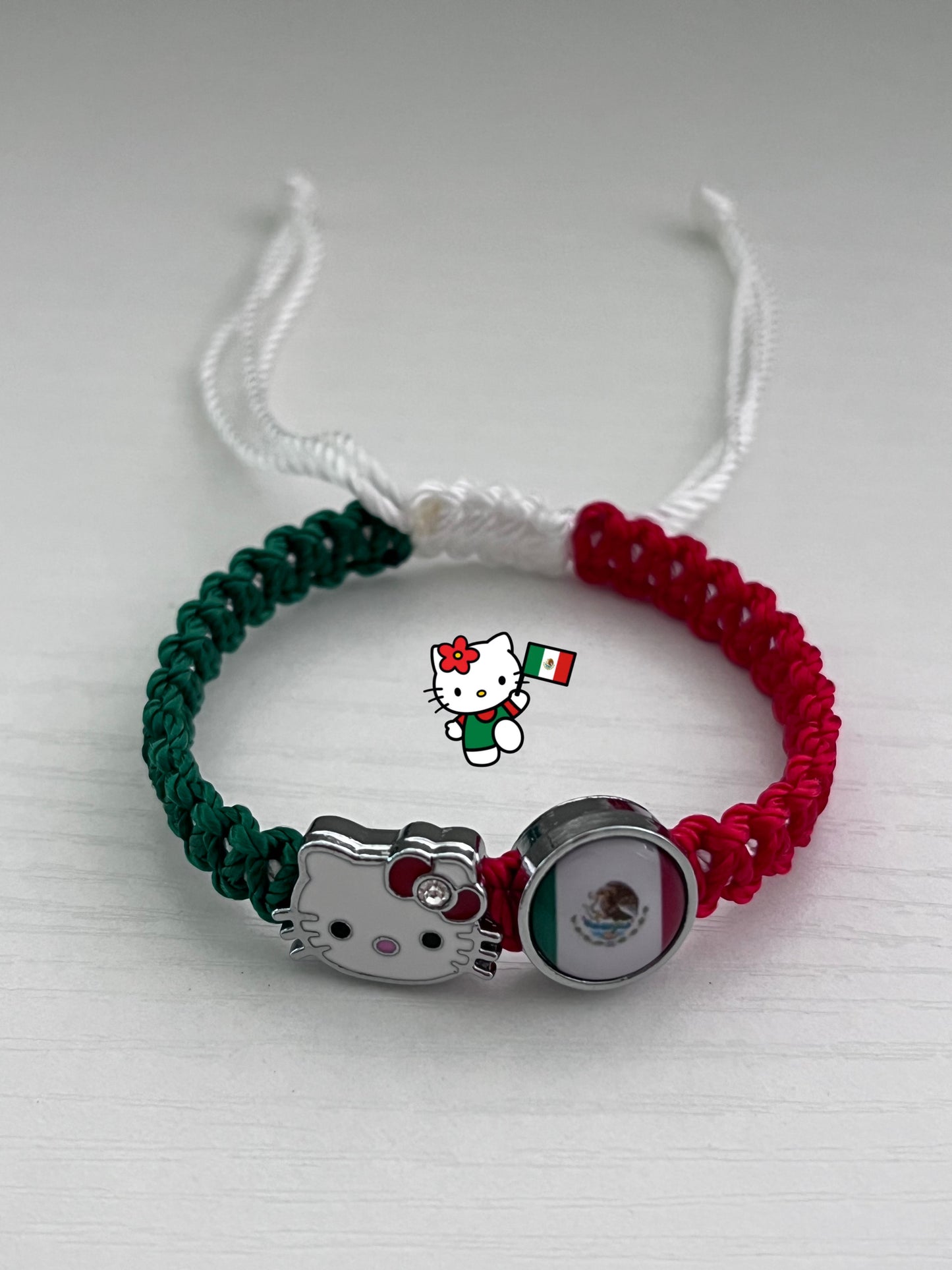 Hello Kitty Flags Bracelet (Adjustable)