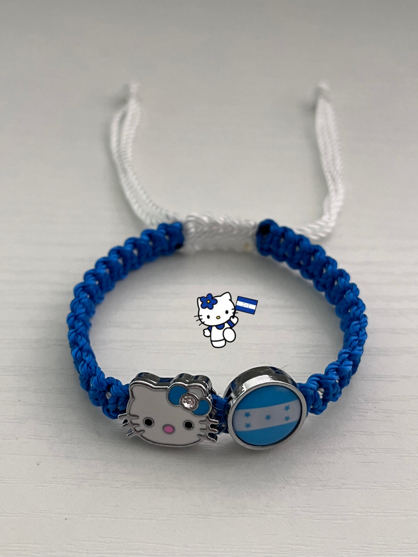 Hello Kitty Flags Bracelet (Adjustable)