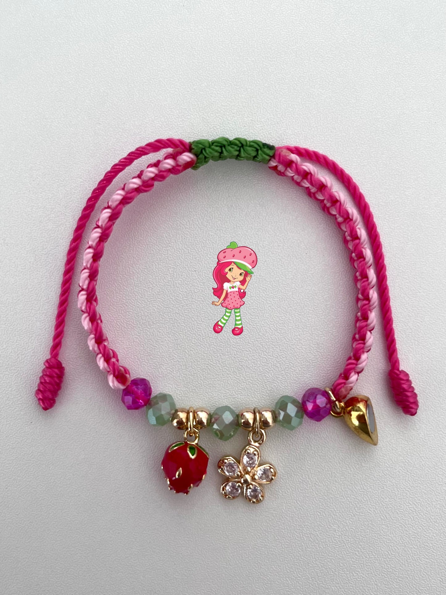 Strawberry Shortcake & Cherry Jam Bracelet (Adjustable)