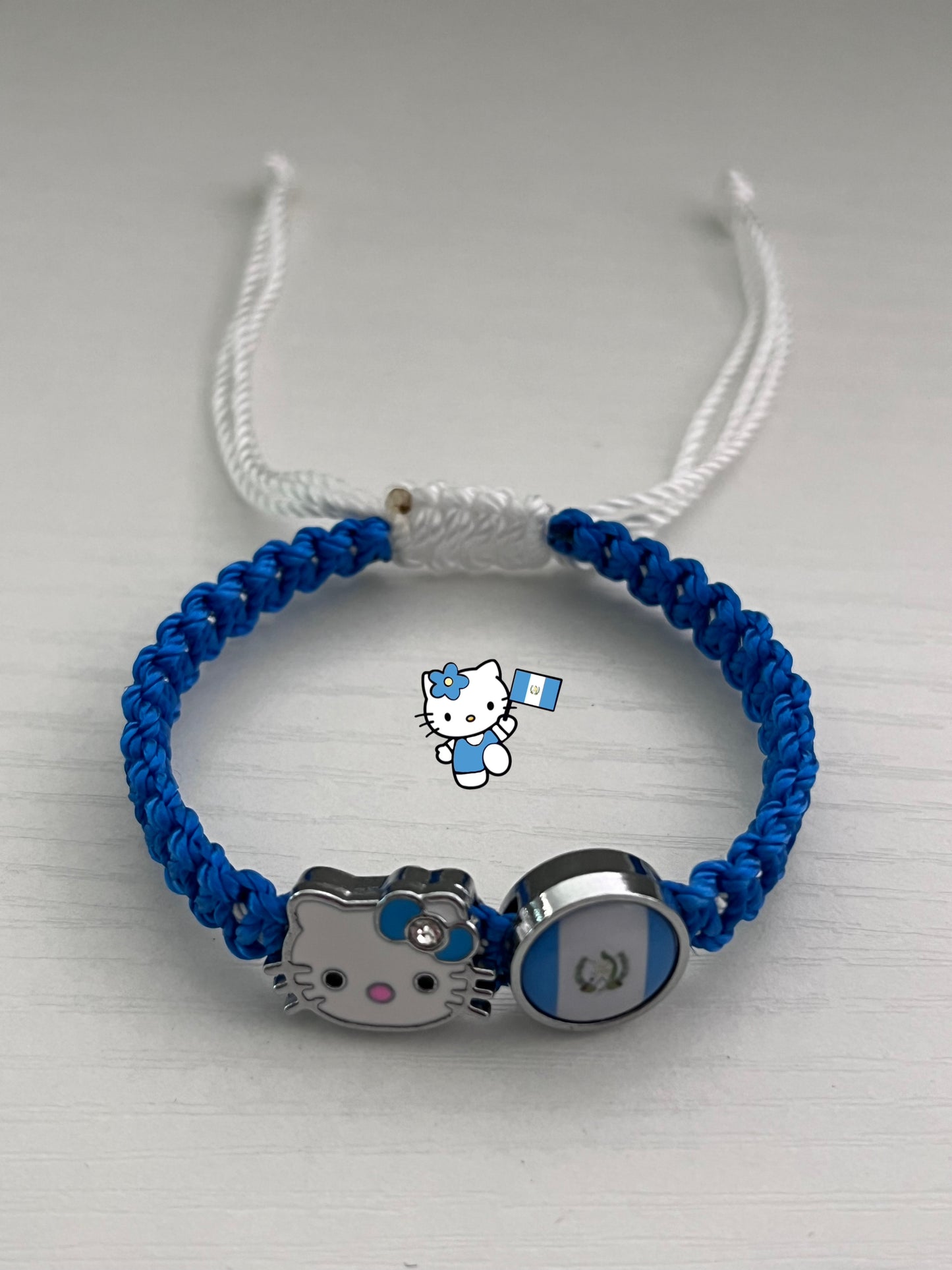 Hello Kitty Flags Bracelet (Adjustable)