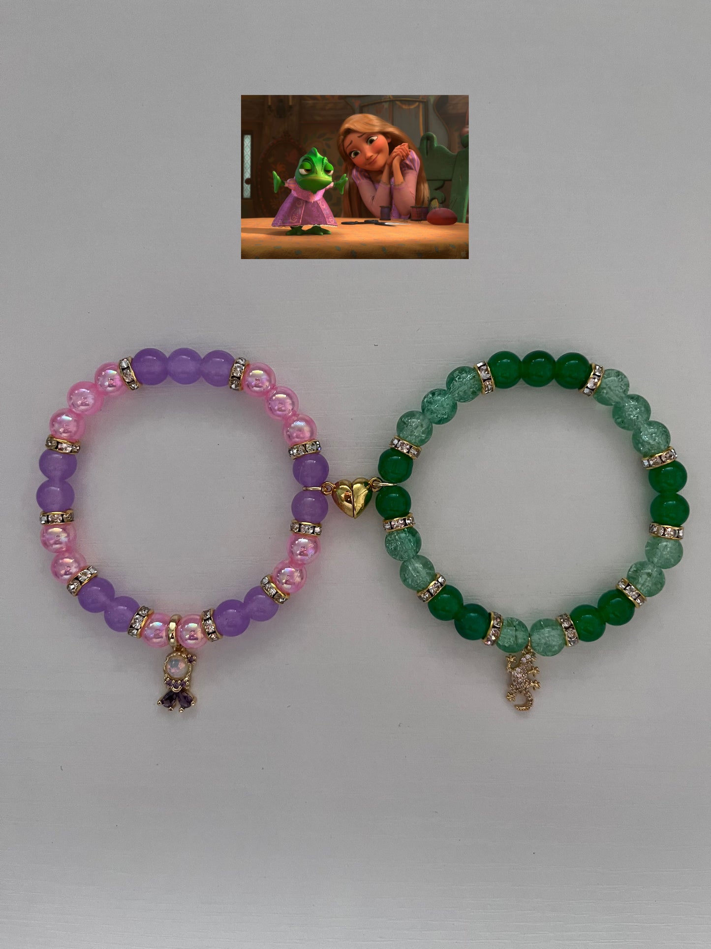 Repunzel x Pascal Bracelets