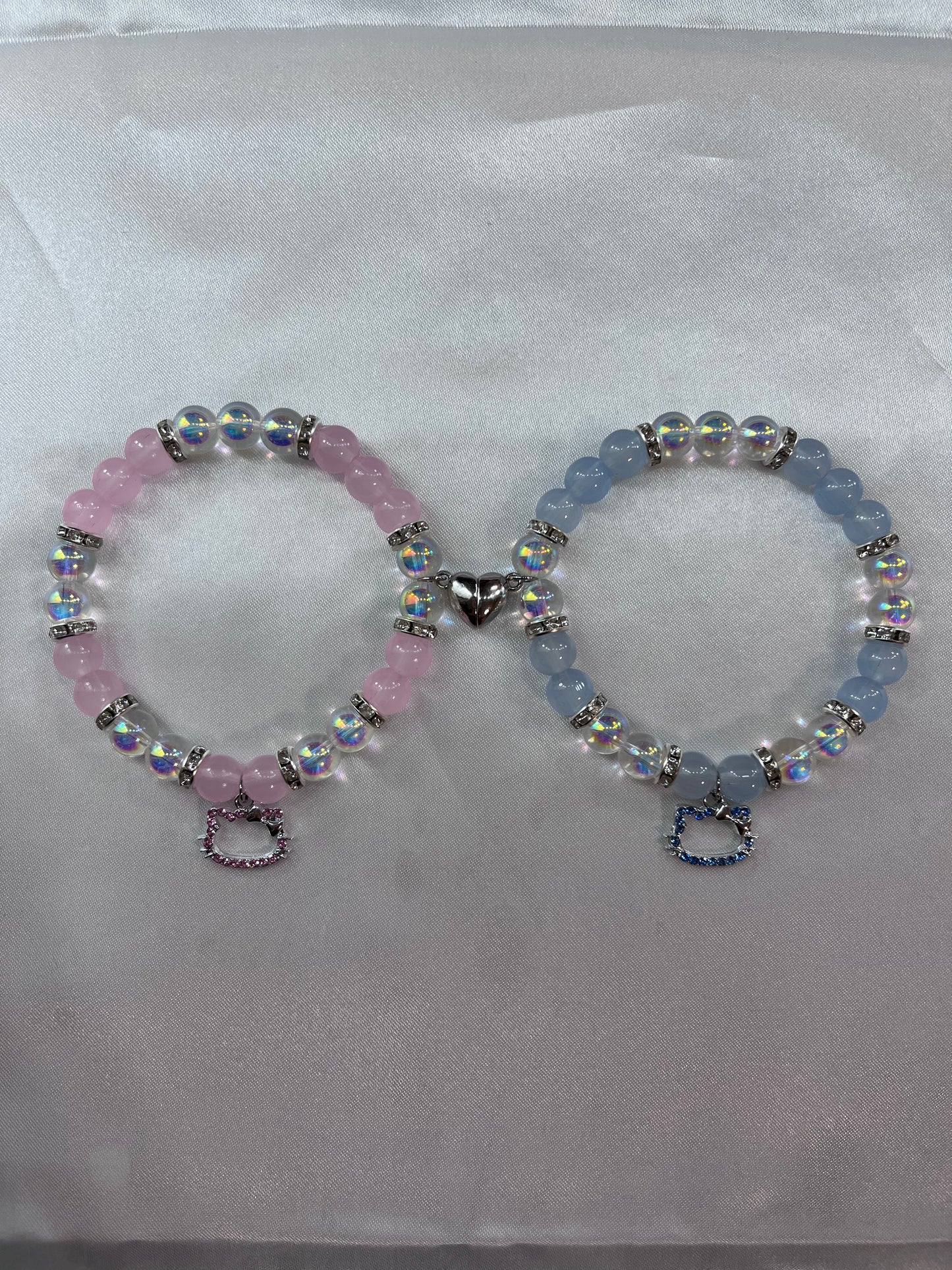 Hello Kitty Heart Magnet Bracelets